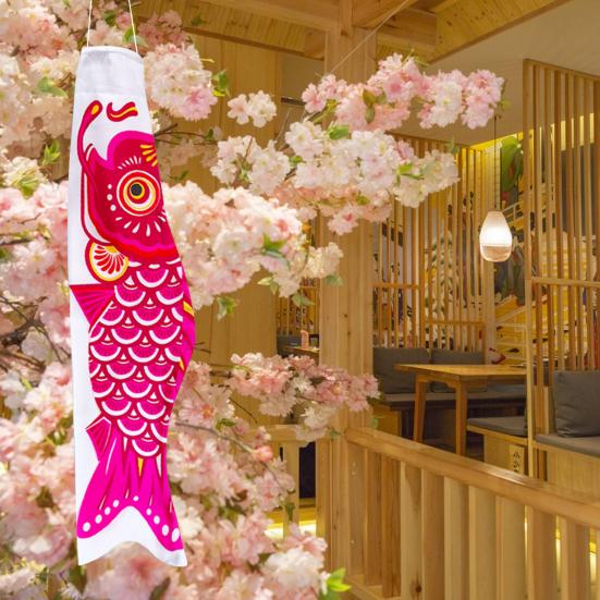 Рыболовный ветроуказатель, японский карповый вымпел, флаг, ветроуказатель Koinobori, наружный подвесной баннер, украшение для садовой террасы