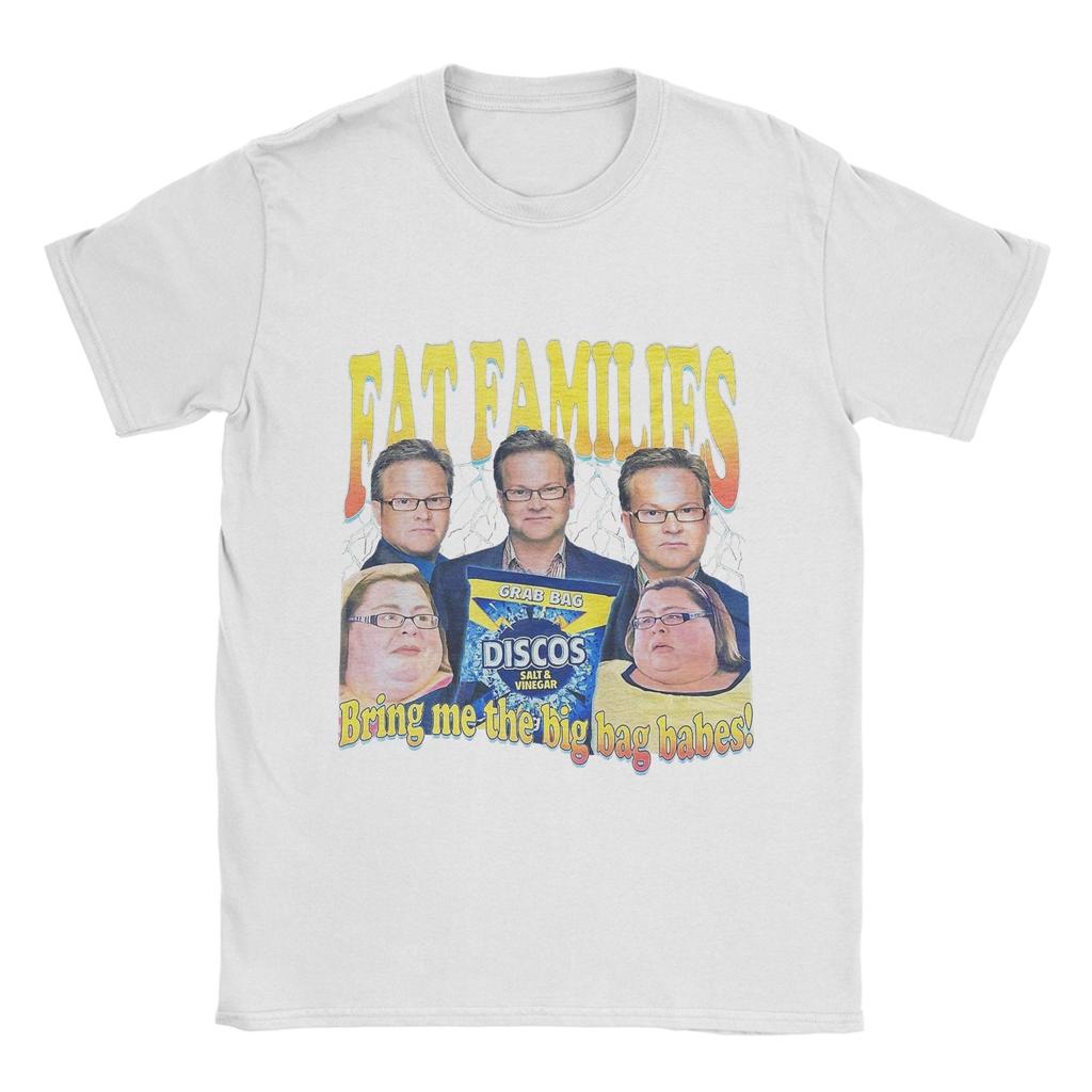 FAT FAMILIES T Shirt Summer Bring Me The Big Bag Babes Cotton T-Shirts For Men Harajuku Loose Tshirt Sleeve Streetwear Top Tees