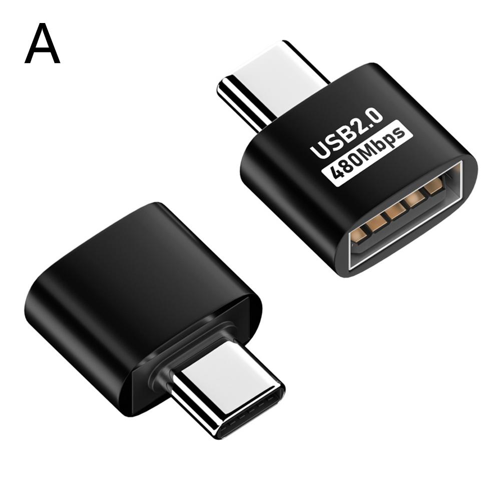 USB 2.0 Адаптер OTG Type C на USB Адаптер TypeC USB C Папа на USB Мама Адаптер-конвертер Type C на USB Адаптер