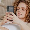 Для Samsung Galaxy A57 5G Чехол Защитная Крышка для Телефона Текстура Углеродного Волокна Матовая