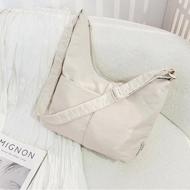 Ретро универсальная ленивая сумка-тоут женская большой вместимости легкая тканевая сумка на плечо сумка-мессенджер повседневная сумка для поездок на работу