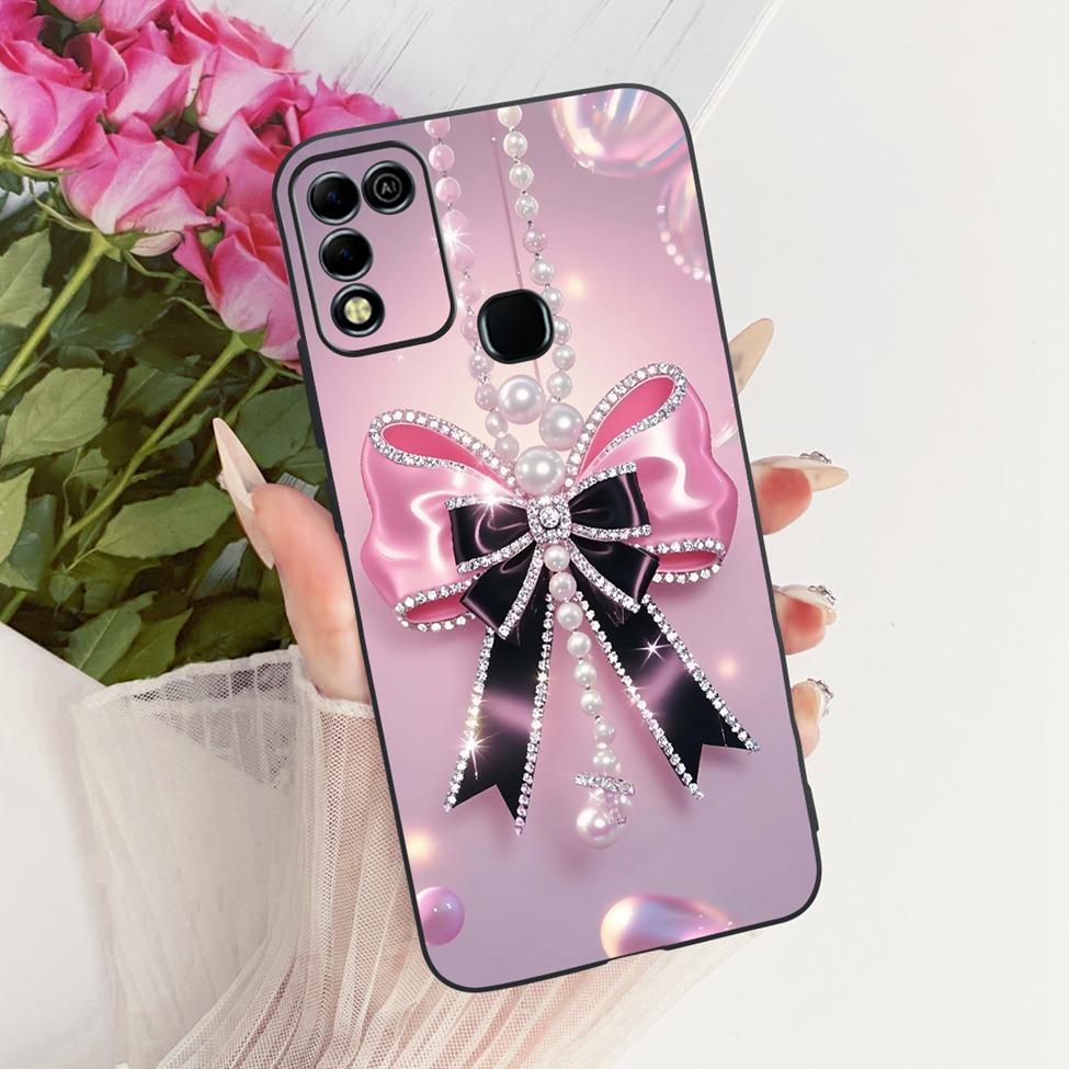Чехол для Infinix Hot 11 Play Чехол Роскошный Модный Забавный Милый Расписной Силиконовый Чехол для Телефона для Infinix Hot 11Play