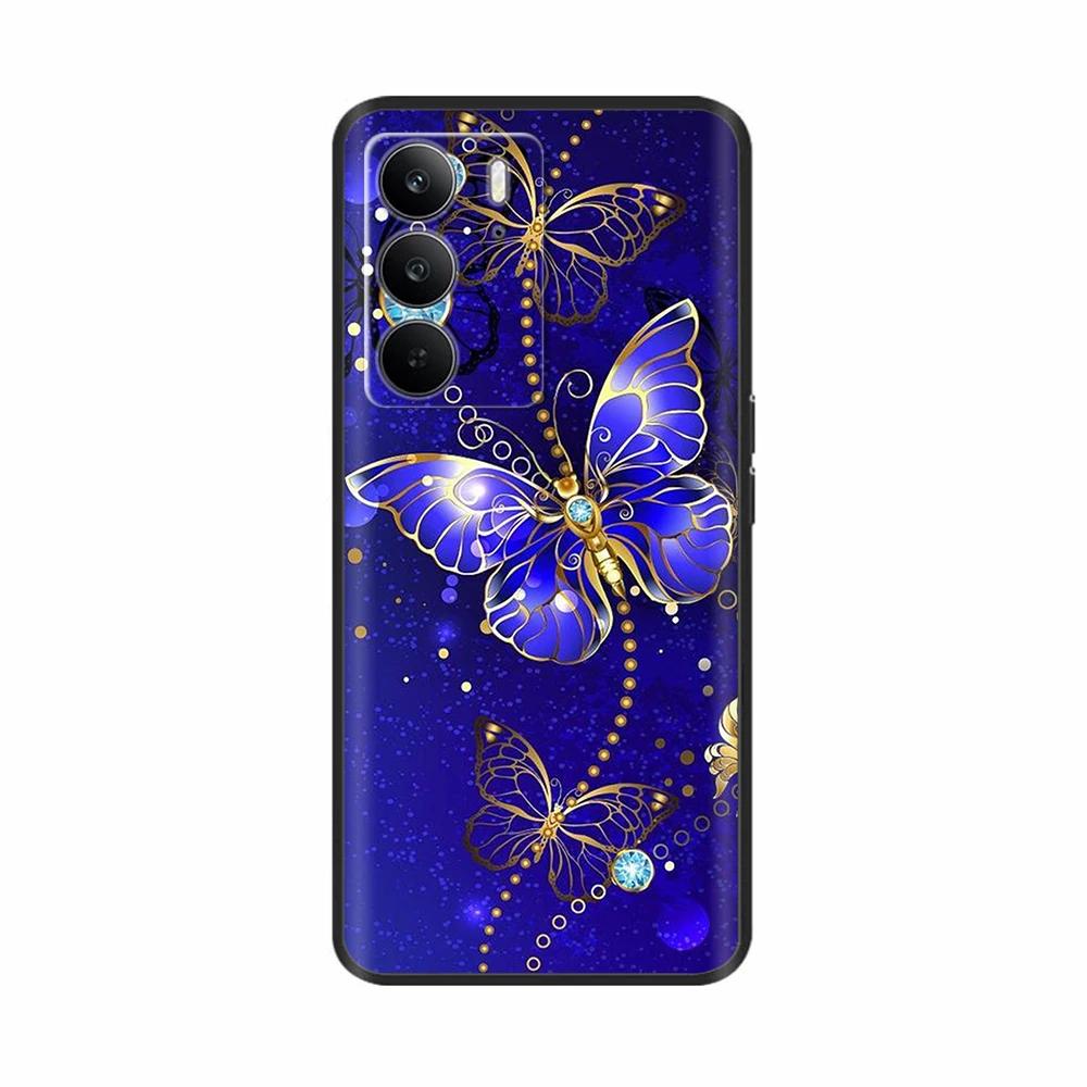 Для Realme 14x 5G Чехлы для телефонов Забавная защита камеры Мягкая жидкая силиконовая задняя крышка для Oppo Realme C75 4G realmeC75 Fundas