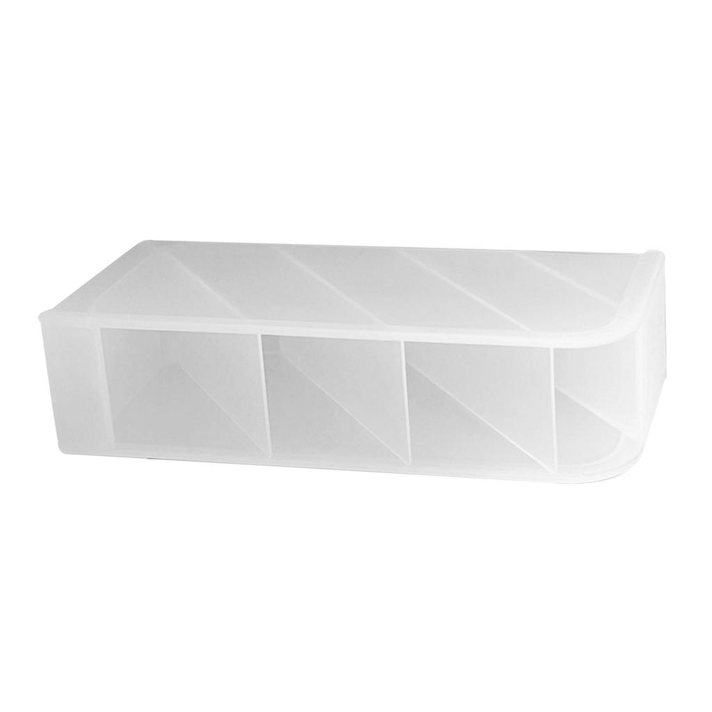 Desktop Storage Box 4 Layers Cartoon Space Saving Durable Lipstick Organizer Box for Desk Home