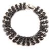 [D2912] - Black 'Disco' Designer Bracelet