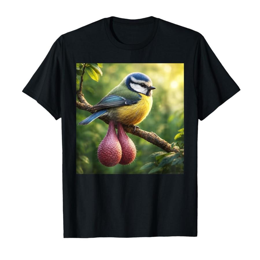 New Funny Balls Bird Meme T-shirt for Men Women 100% Polyester T Shirts Short Sleeve Tops S-5xl