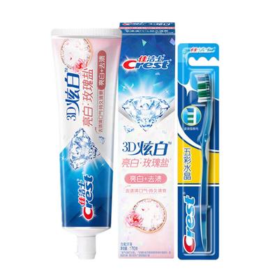 Зубная паста Crest 3D White Розовая соль