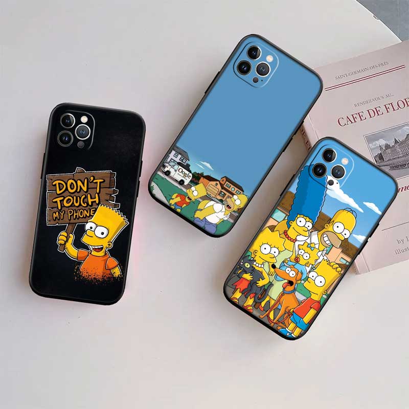 UP45 S-Simpsons New High-End Shell Phone Case for iPhone SE X XS XR 16E 17 11 Pro Max 8 7 6 6s Plus Air