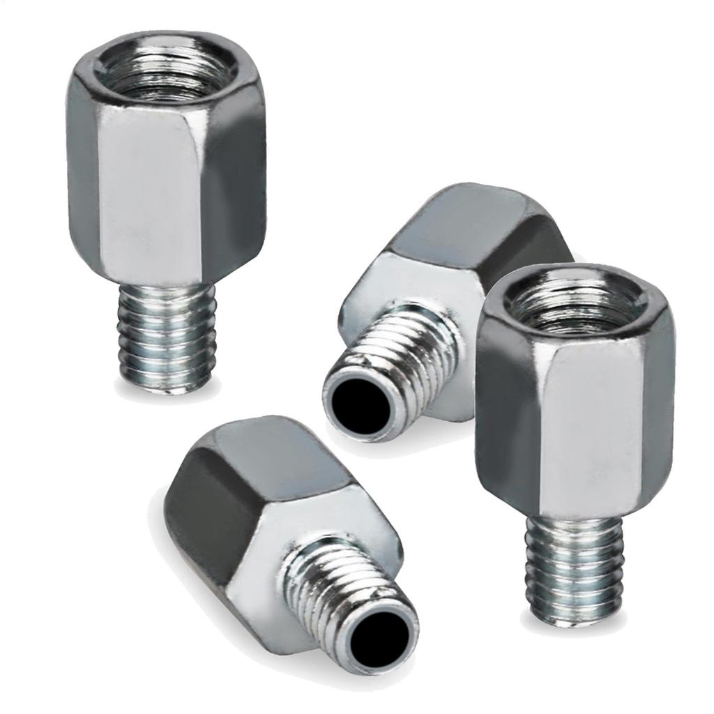 Motorcycle Mirror Adapter Screw Conversion Adapter M8/M10 Bike Mirror Extension Adapter Mirror Adapter Forward