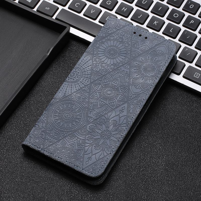 Чехол-книжка из кожи с магнитной застежкой для Xiaomi Mi 11 Lite 5G.