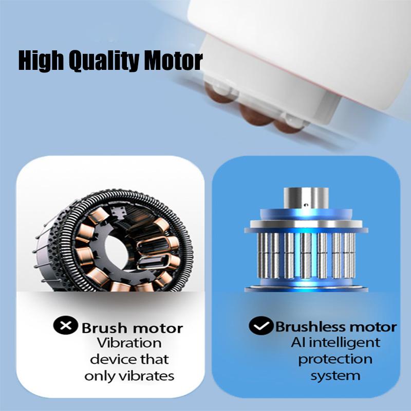 Электрический ручной массажер для живота Bianstone, разминающий вибрационный массаж всего тела, согревающий желудок, портативный инструмент для красоты, здоровый подарок