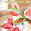 Watermelon Cutter Stainless Steel Melon Cutter Creative Popsicle Shape Fruit Slicer Cookie Mold Tool for Kids Party