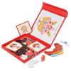 Cross-Border Children's Magnetic Educational Puzzle Set: Transportation, Characters, Ocean & Dress-Up Themes