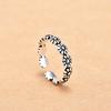 Винтажное регулируемое открытое кольцо женское простое в стиле холодного ветра маленькое свежее персонализированное на указательный палец повседневное ручное украшение