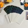 20 Sheet Cute Photocard Protective Sleeve Fashion Sparkling Shiny Kpop Idol Card Holder Transparent Waterproof Card Holder