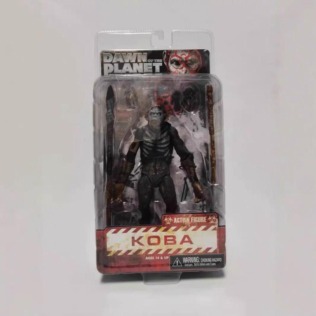 NECA Планета обезьян: Сочлененные Фигурки Цезаря и Мориса