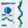 Retractable Snake Fidget Telescopic Lollipop Toy, 3D Printed Shape Flexible Stress Relief Toy Sensory for Relief, Creative Parent-child Interactive