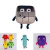 Плюшевая кукла Numberblocks Мягкая и милая мягкая игрушка для детей Обучающая и веселая