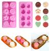 "Proud DIY Cake Mold: 8-Link Flower & Heart Silicone Mold for Baking, Baby Food, & Jelly"