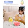Cute Fruit Tissue Box Home Decoration Accessories Lifelike Watermelon Pineapple Avocado Plush Toy Soft Stuffed Fruit Doll