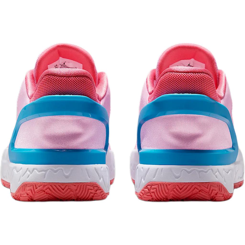 Air Jordan День 1 EasyOn GS Розовый пенопласт Детские кроссовки Розово-солевой Белый Синий-молния FQ1306-600