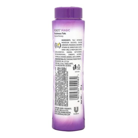POND'S Тальк Magic Natural Freshness, 50 г для всех типов кожи, белый