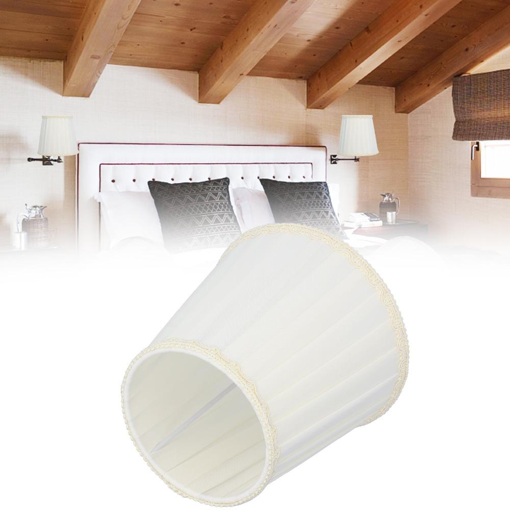 6PCS Clip On Design Lampshade 5.5 inch Height Chandelier Lamp Shades Small Lamp Shades  Indoor Lamp