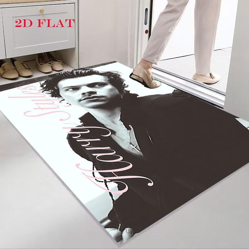 Harry Styles Carpet Rug for Living Room Bedroom Home Sofa Decoration,Kids play Nonslip Floor Mat