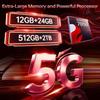 Smartphone Robuste 5G OUKITEL WP56 32GO+512GO 6.8” 16000mAh Telephone Portable Incassable Double SIM/108MP/GPS/NFC/128dB Rouge