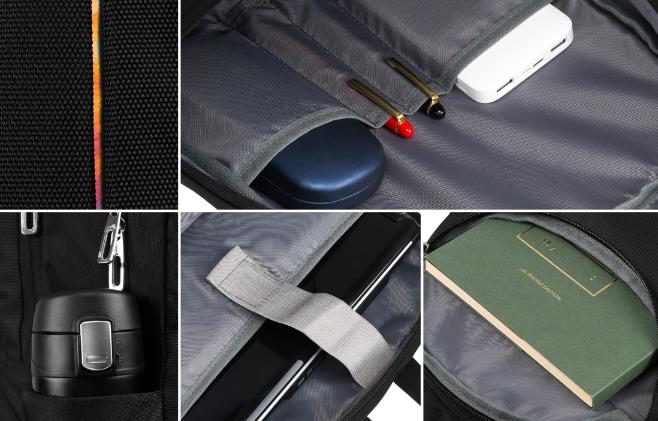 PTN 24400-6904 Black Laptop Backpack