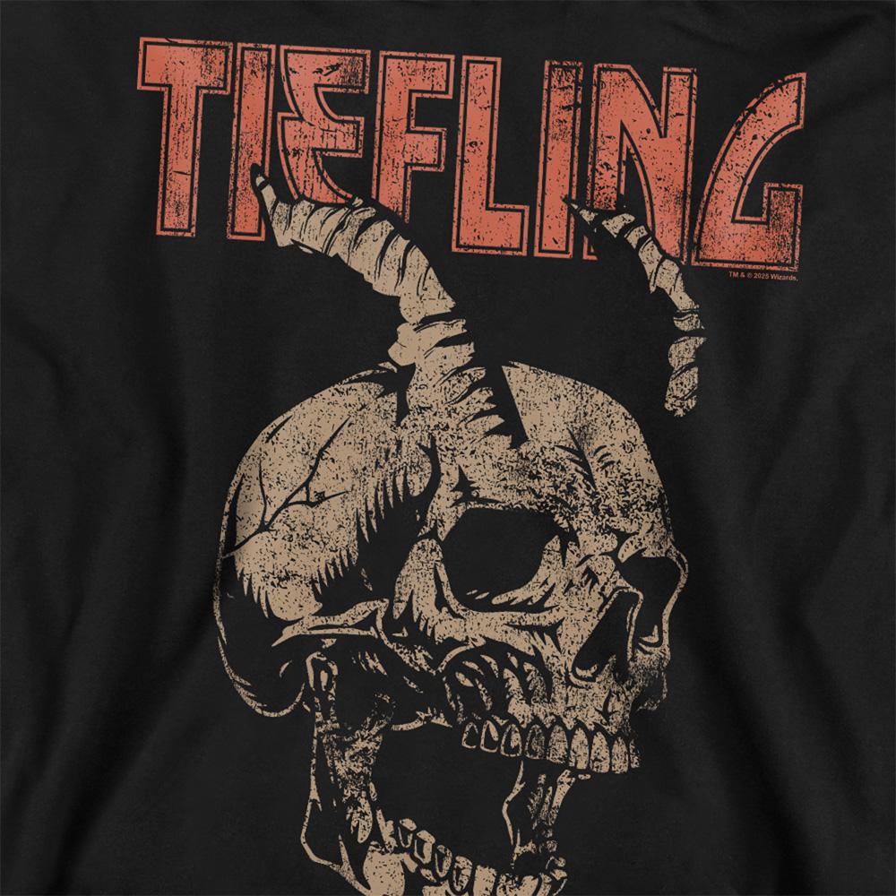 Dungeons & Dragons Unisex Adult Tiefling Skull Horns Sweatshirt