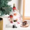 Christmas Santa Claus Ornaments Pendant Home Party Desktop Bookshelf Xmas Tree DIY Exquisite Cute