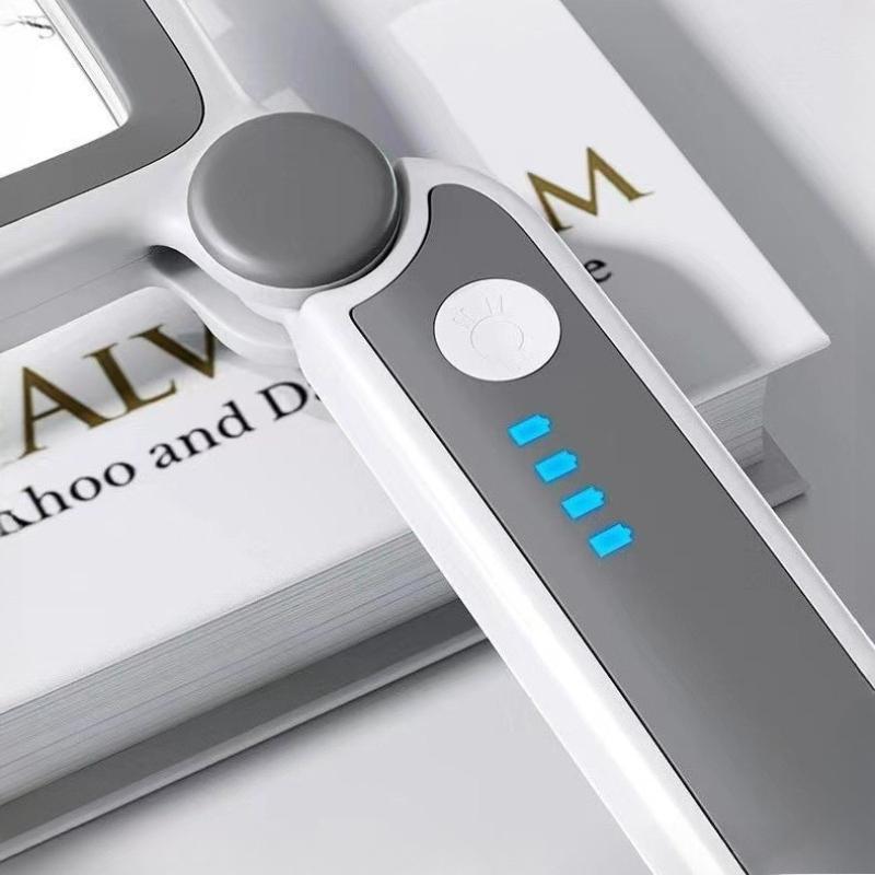 1 шт. Зарядка Высокая мощность Высокое разрешение Ручной Складной Портативный Лупа для чтения для пожилых людей Компоненты для электронного ремонта Мобильный телефон