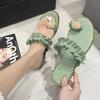 Fashion Summer Women Cute Pineapple Flat Sandals Toe Flip Flops Casual Slippers
