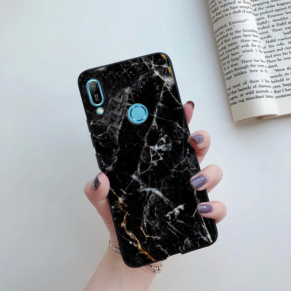 Чехол для Huawei Y6s 2019 Чехол для телефона Huawei Y9s Модный Цветочный Мягкий Силиконовый Задний Чехол Для Huawei Y6 Pro 2019 MRD-LX2 Y 6S Чехол