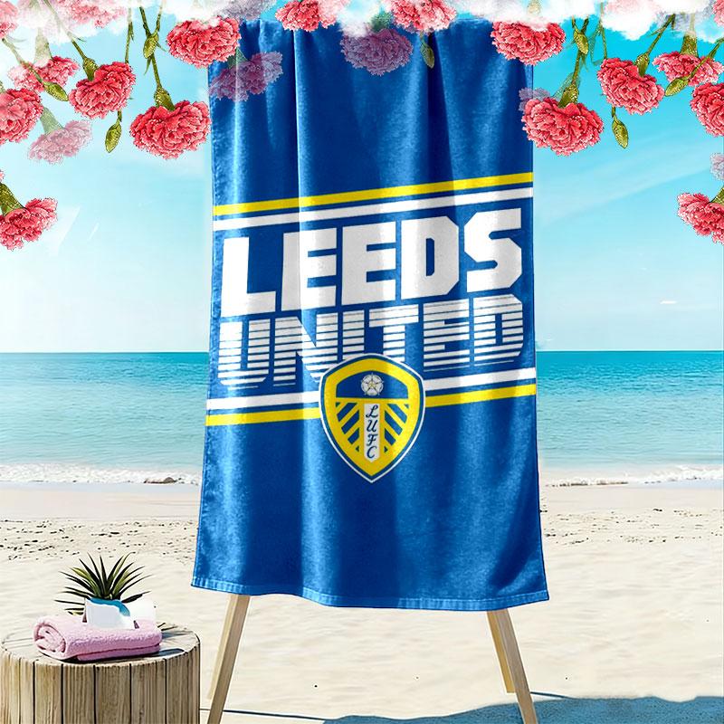 Leeds logo Beach Towel, Large Soft Quick Dry Towel for Beach Camping Swimming