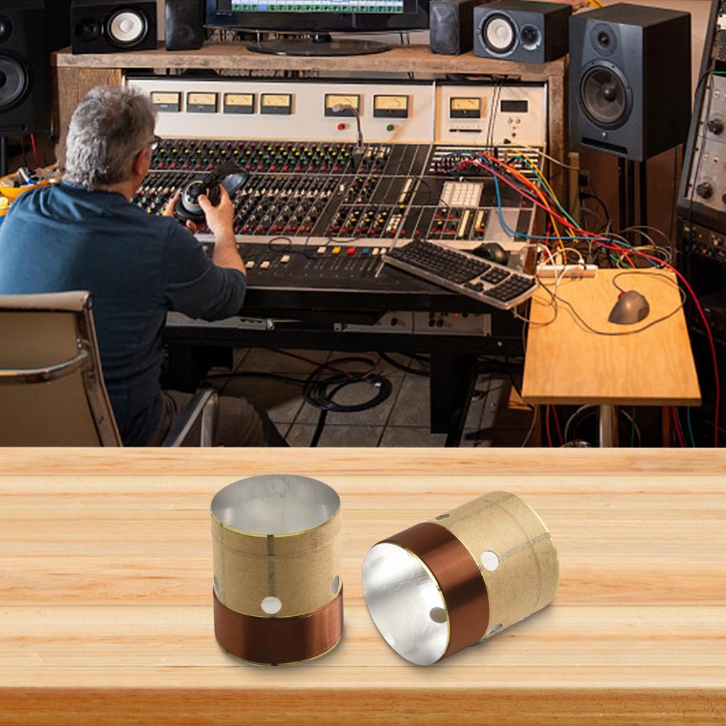 Easily Replaceable Round Copper Wire Voice Coils In Various Sizes Offered