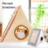 Triangle Cat Climbing Frame for Cats To Play With, Cat Grabbing Board