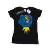 Disney Womens/Ladies Donald Duck Pop Fist Cotton T-Shirt