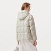Tanboer Women's Short Goose Down Hooded Winter Coat