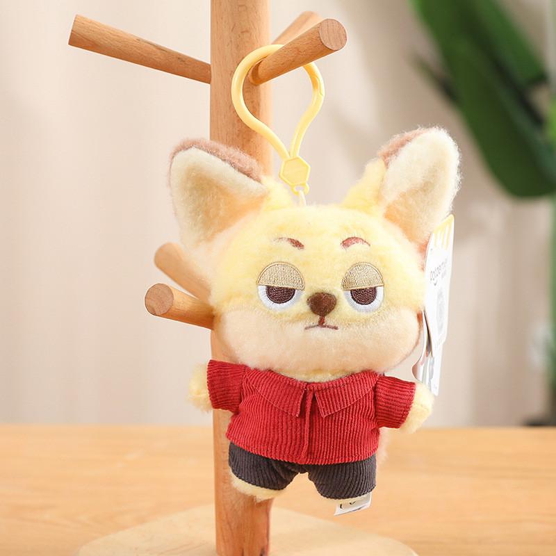 Animal Sweet Zootopia Plush Keychains Featuring Judy And Nick Perfect For Occasion Any