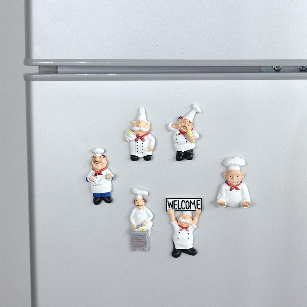 Холодильник Декоративные Магнитные 3D Кук Сообщение Наклейки Доска Наклейки Магниты На Холодильник Держатель Заметок