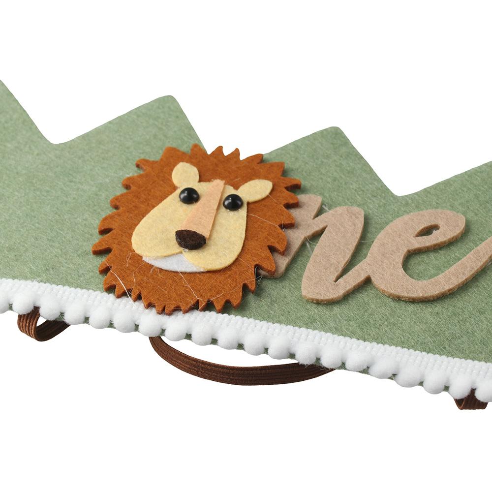 Фетровые детские украшения для вечеринки 15*9,5*9,5 см Шляпа на первый день рождения малыша Вечеринка по случаю дня рождения