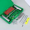 33/58Pcs Auto Tire Repair Set Puncture Repair Tools Car Van Motorcycle Bike Emergency Heavy Duty Tubeless Tire Repair Rivet Set