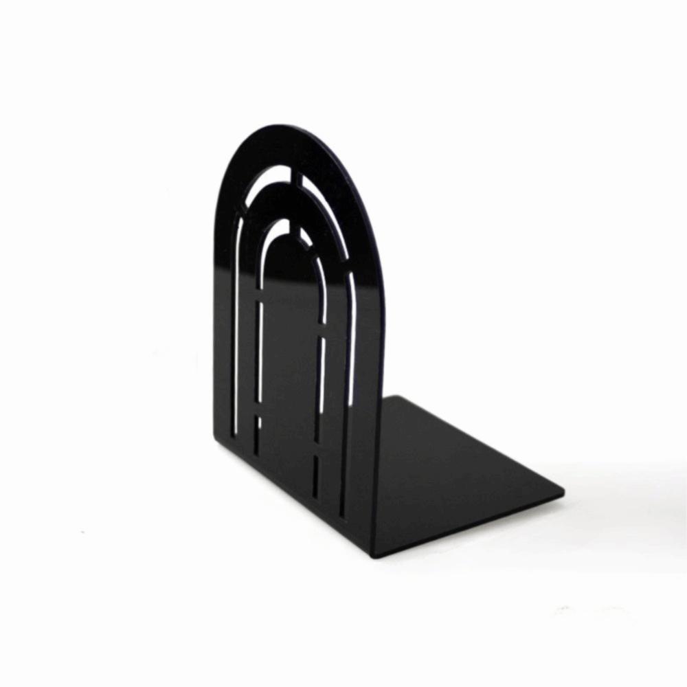 Space-saving Desktop Acrylic Book Storage Rack Durable Acrylic Bookends Gift for Book Loves