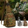Men's Fashion Waterproof Chest Bag Camouflage Tactical  Bag Casual Hiking Bag Outdoor Sling Bag