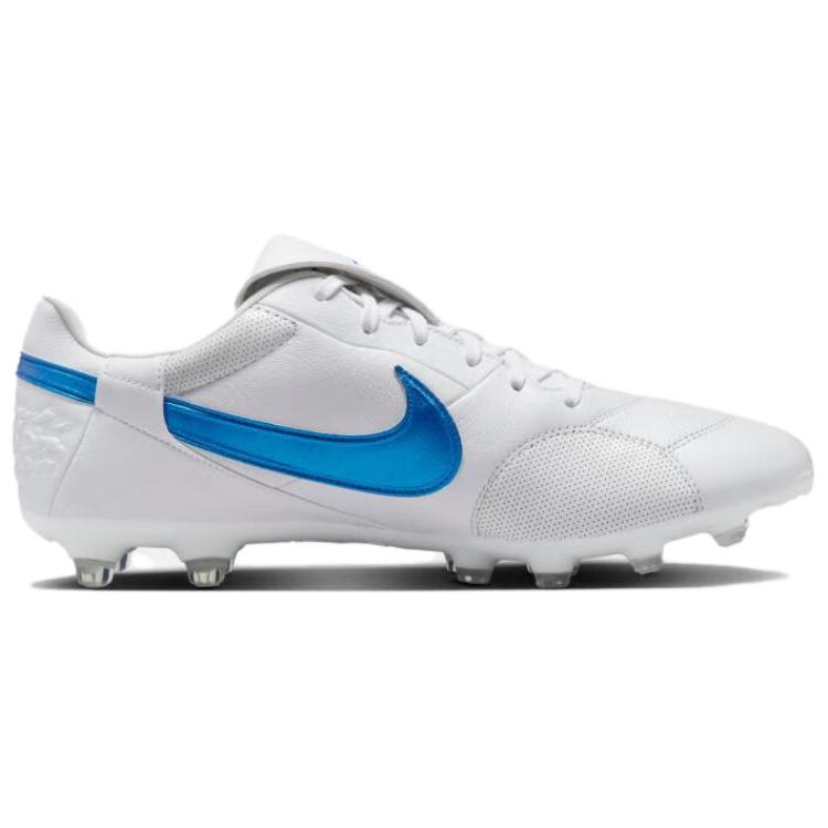 Nike Кроссовки Premier 3 Fg Белые Сигнально-синие HM0265-103
