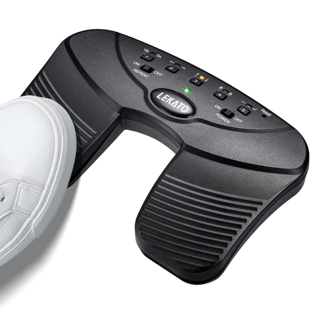 Педаль для перелистывания страниц Ножной переключатель Беспроводной Bluetooth Перелистывание страниц Ноты Перелистывание страниц Ножной переключатель USB Перелистывание страниц Контроллер Hands-free