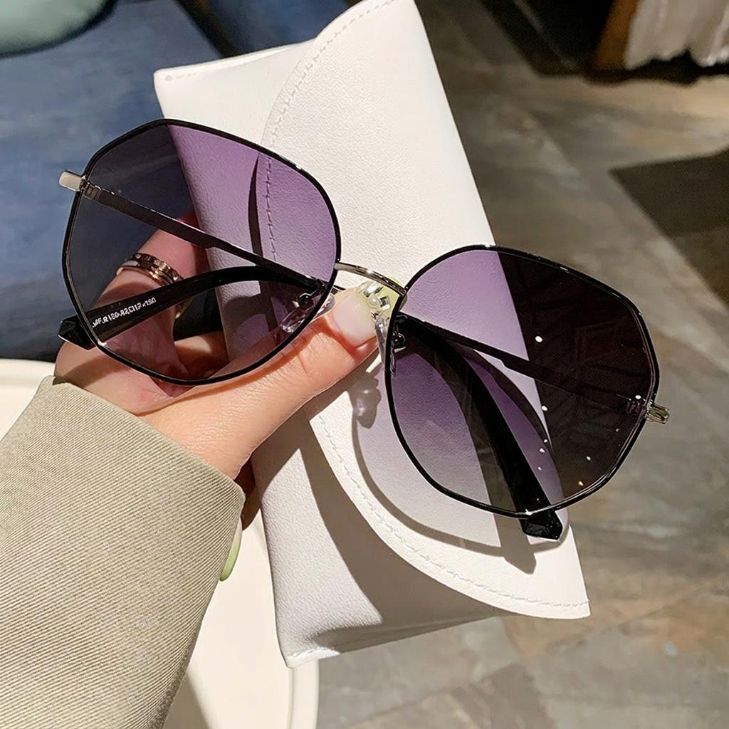 Blue Light Blocking Glasses Anti-Scratch Sunglasses Polarized Eyeglasses Anti-Scratch Metal Frame Sunnies For Driving Eyewear