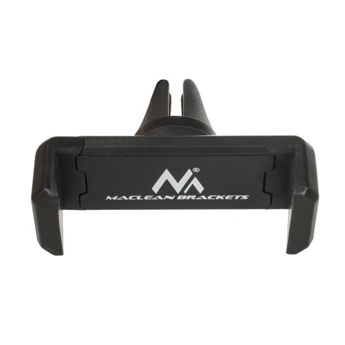 Support universel pour téléphone portable - maclean - mc-321 - noir - installation facile - compact